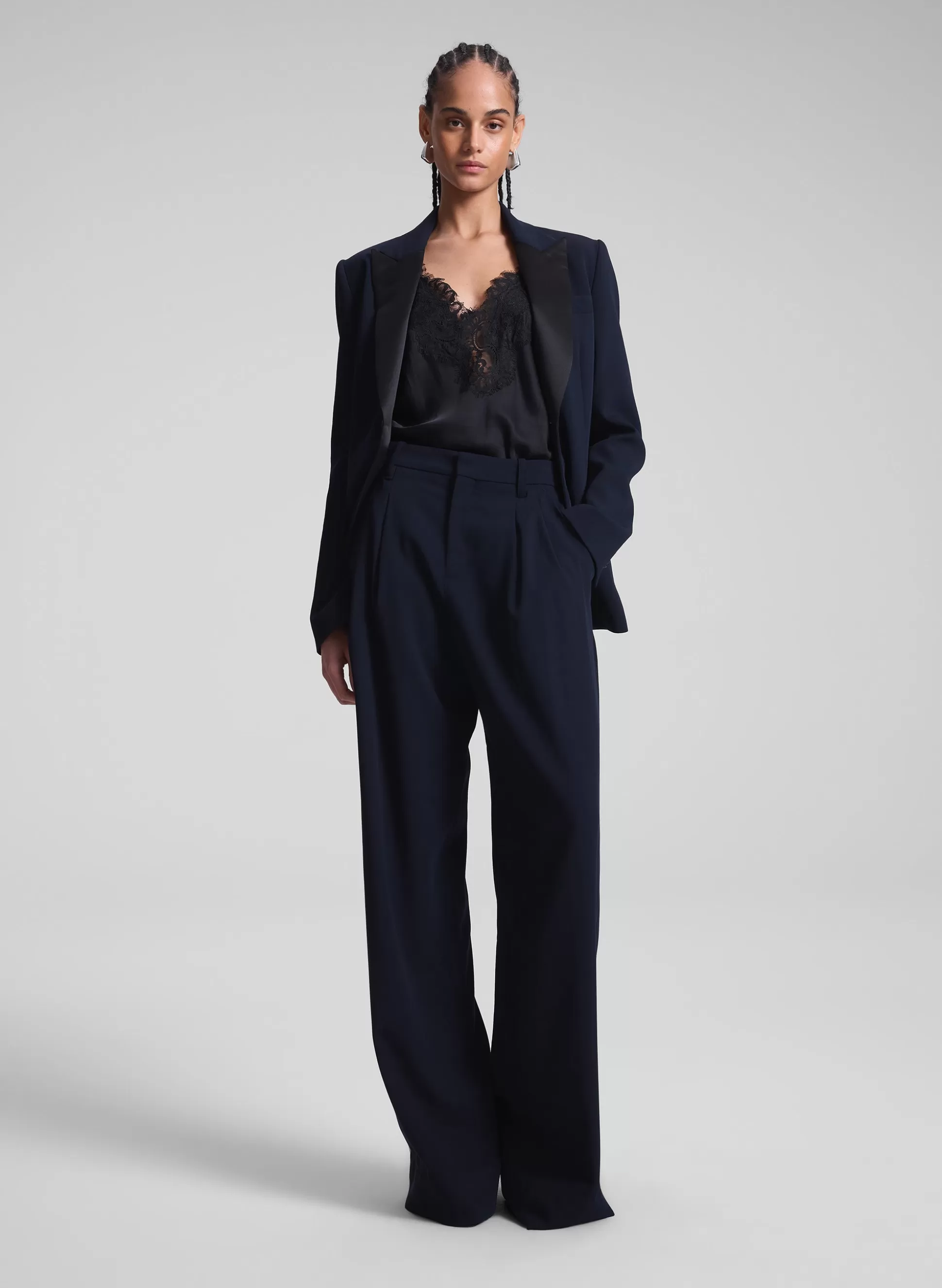 Bottoms | Suits>A.L.C. Charles Pant Evening Blue