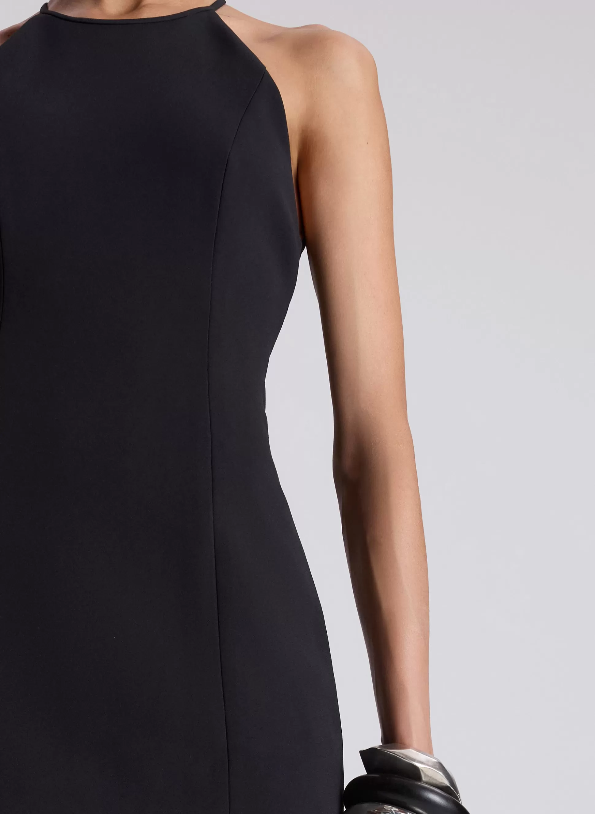 Dresses>A.L.C. Lana Pleated Maxi Dress Black