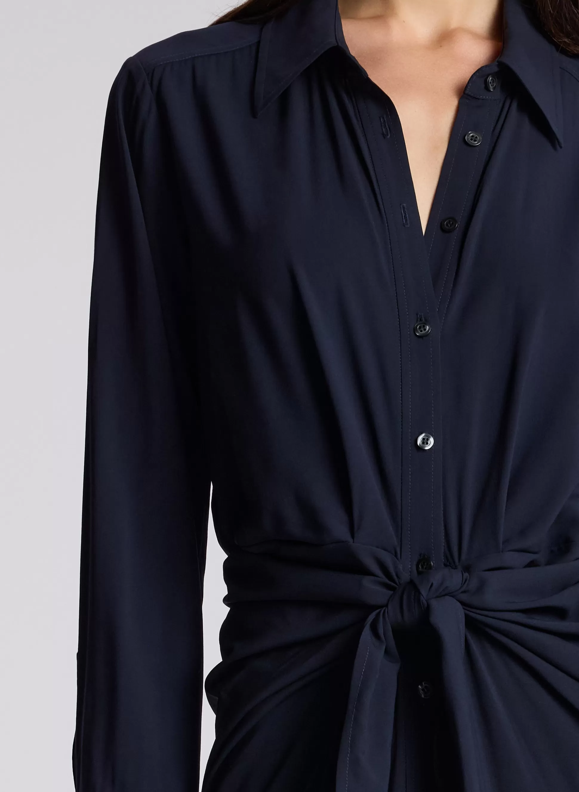 Dresses>A.L.C. Mila Maxi Shirtdress Maritime Navy