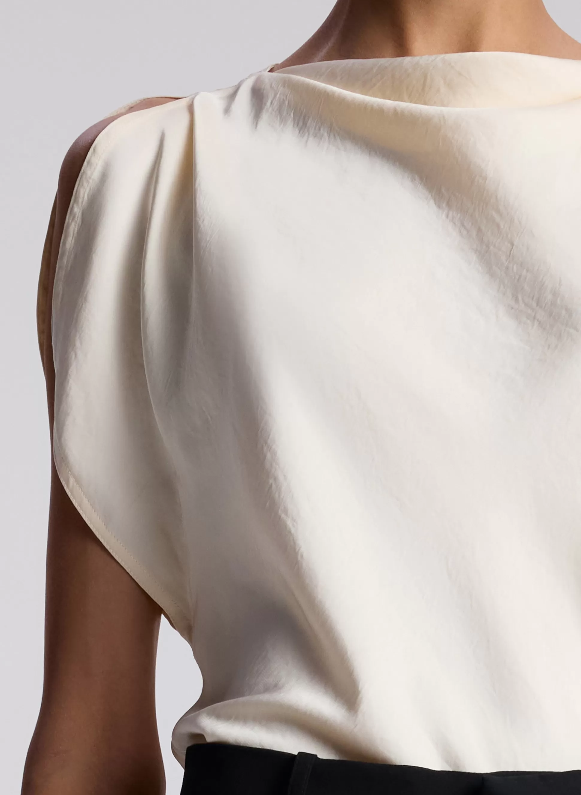 Tops>A.L.C. Nadia Satin Top Villa