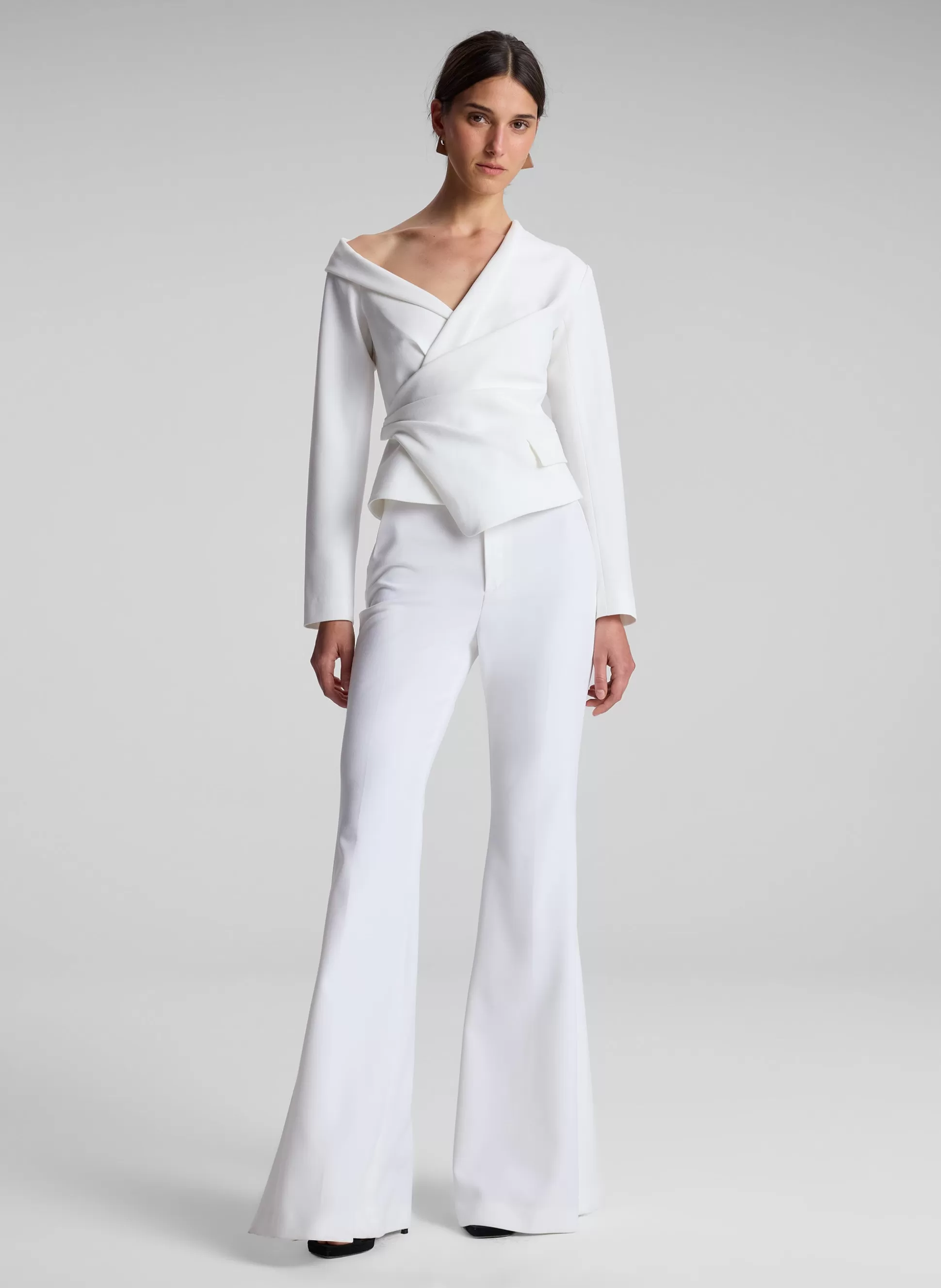 Tops>A.L.C. Skyla Asymmetric Top Daikon