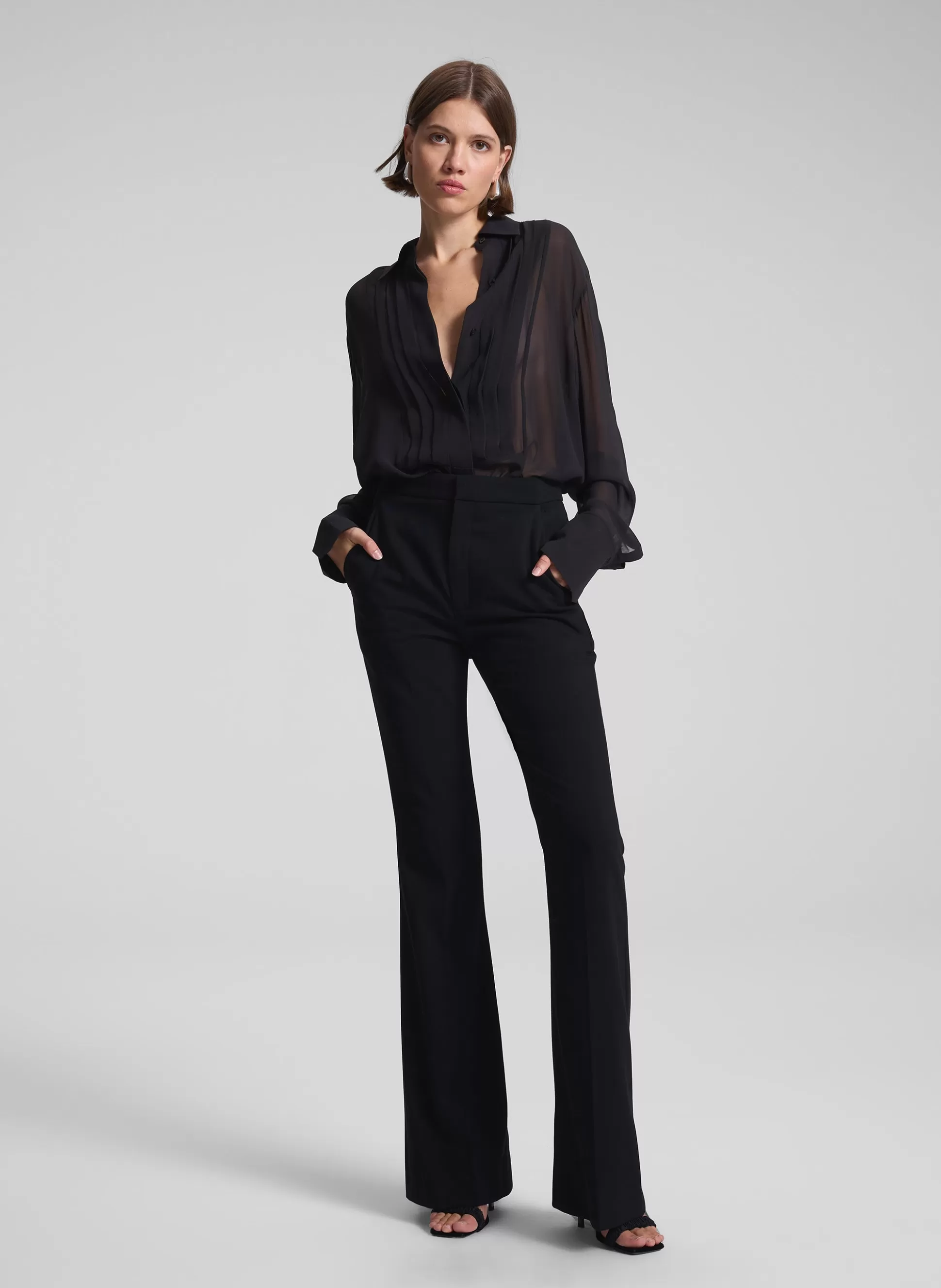 Bottoms | Suits>A.L.C. Sophie II Tailored Pant Black